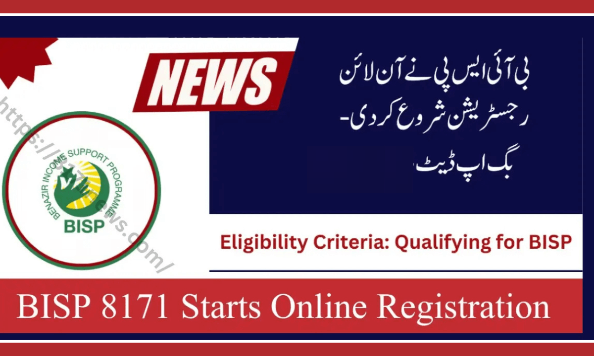 Registration BISP Online 8171 Information New Update