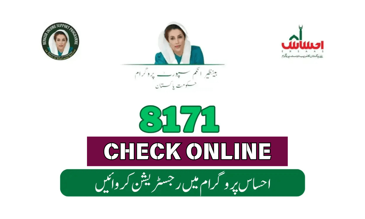 8171 Check Online CNIC New Registration Update